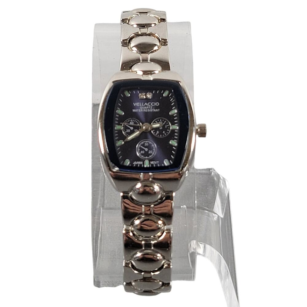 Vellaccio Quartz Watch Stainless Steel Bracelet Water Resistant Japan Movement